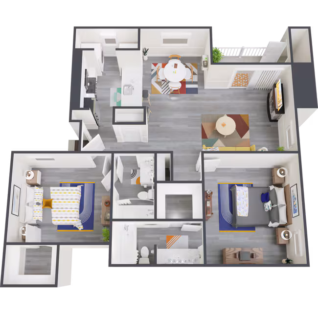 Unit 2707 0301 floor plan